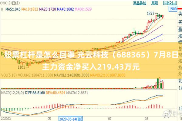 股票杠杆是怎么回事 光云科技（688365）7月8日主力资金净买入219.43万元
