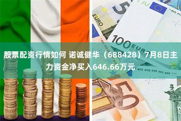 股票配资行情如何 诺诚健华（688428）7月8日主力资金净买入646.66万元