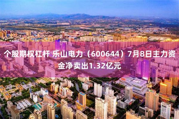 个股期权杠杆 乐山电力（600644）7月8日主力资金净卖出1.32亿元