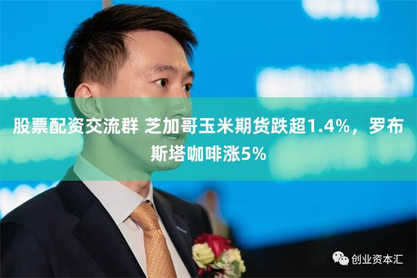 股票配资交流群 芝加哥玉米期货跌超1.4%，罗布斯塔咖啡涨5%