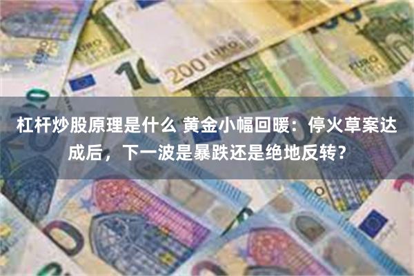 杠杆炒股原理是什么 黄金小幅回暖：停火草案达成后，下一波是暴跌还是绝地反转？