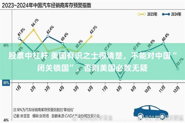 股票中杠杆 美国有识之士很清楚，不能对中国“闭关锁国”，否则美国必败无疑